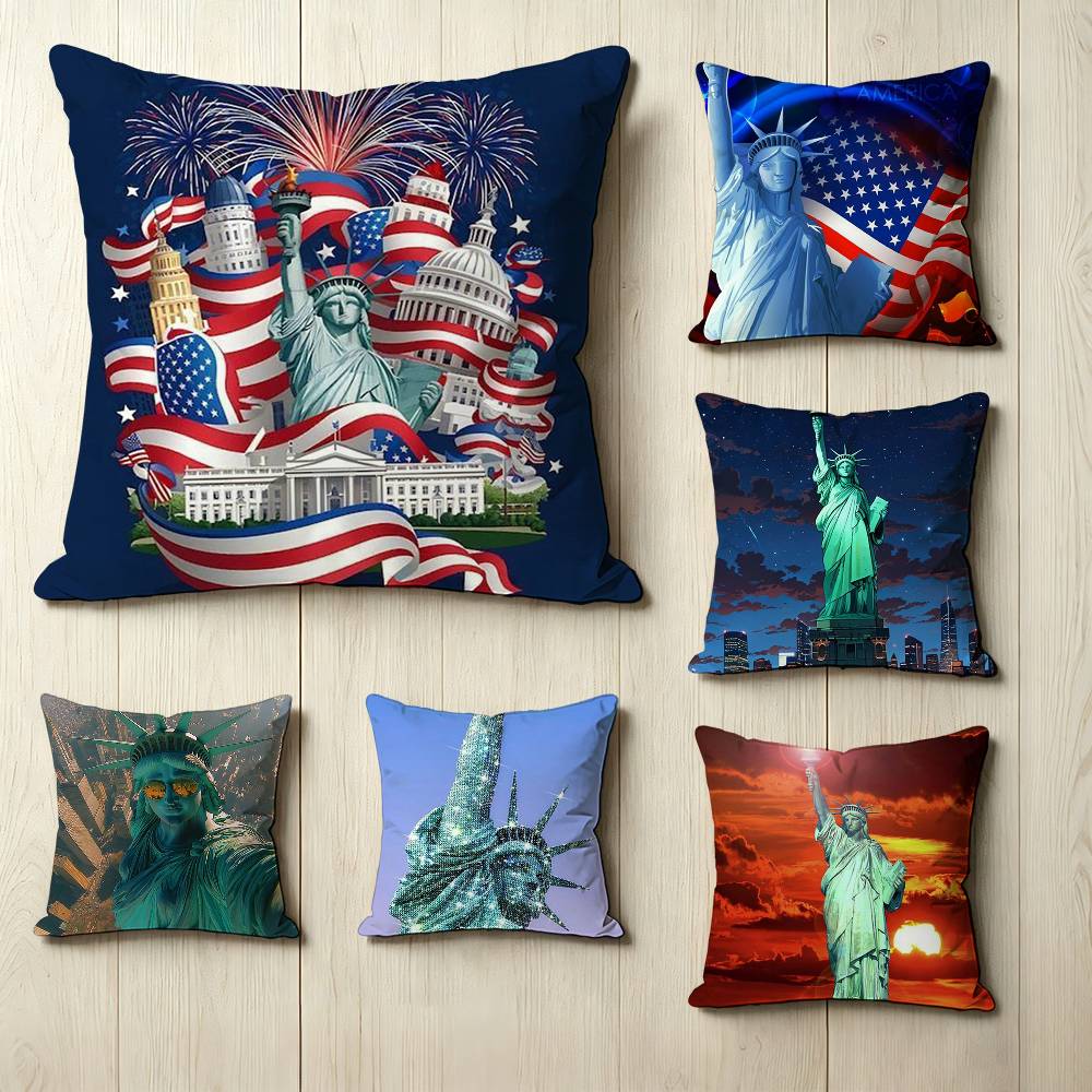 Home Textiles New York - นิวยอร์ก สหรัฐอเมริกา S-Statue of Liberty Square