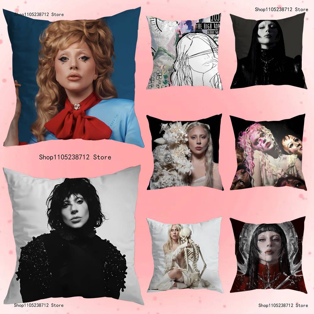 Home Textiles Là Gì - ปลอกหมอนพิมพ์ลาย L-LADY-s MAYHEM G-GAGAs สินค้าอนิเมะดาราดัง ใช้ได้กับทุกการตกแต่ง