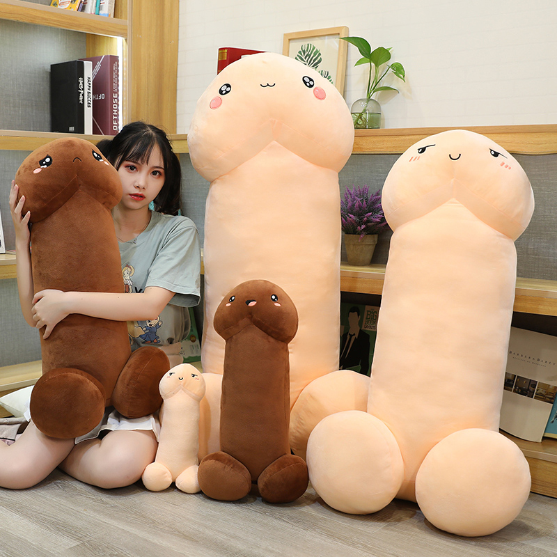 Bolster Pillow Long - ยาวเหมือนจริงอวัยวะเพศชายตุ๊กตาของเล่นตุ๊กตา Dick Trick ตุ๊กตาชีวิตจริงอวัยวะเพศชาย Expressions หมอนเซ็กซี่ของเล่นคนรัก