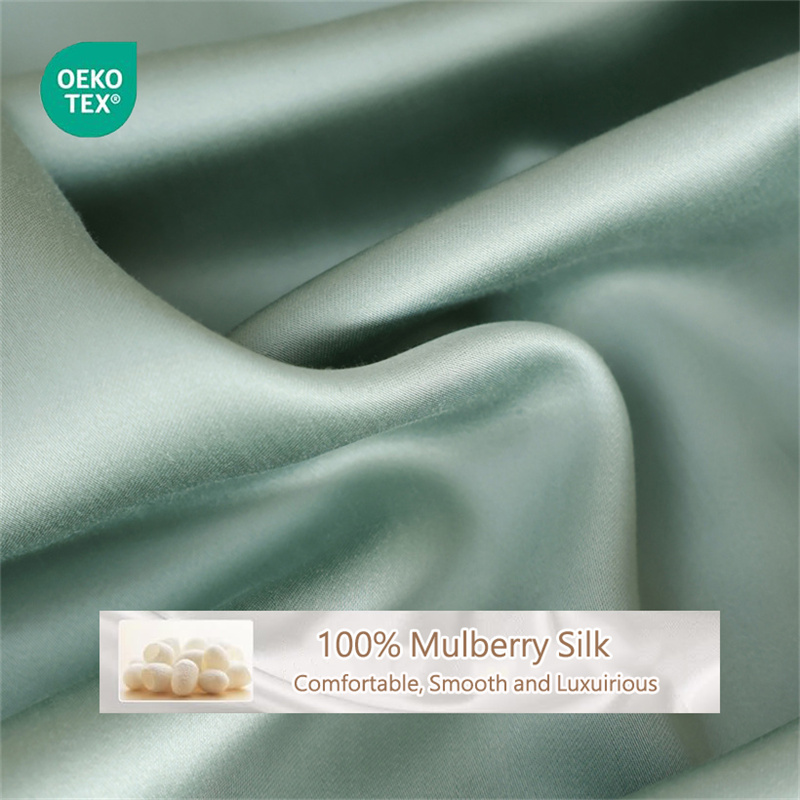ผ้าปูที่นอนผ้าไหมมัลเบอร์รี่ 1 - Silk Sheet Set บทวิจารณ์และราคา