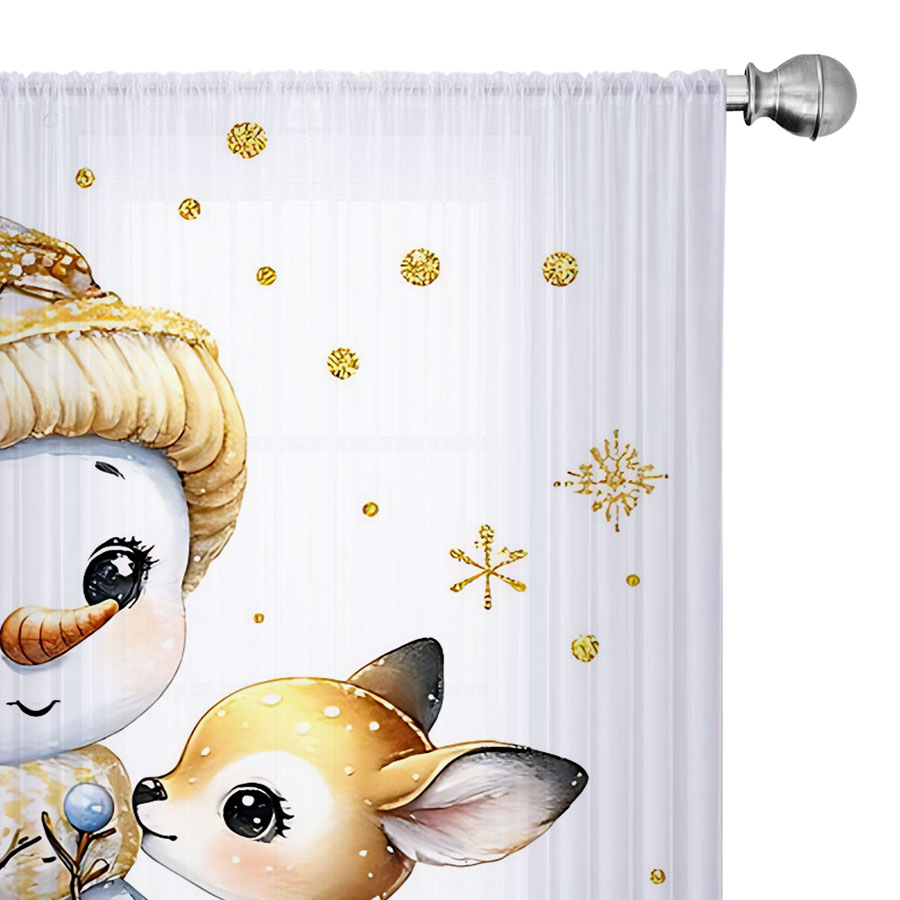 ผ้าม่านโปร่งแสงพิมพ์ลายดิจิทัล - Curtain Sheer Voile บทวิจารณ์และราคา