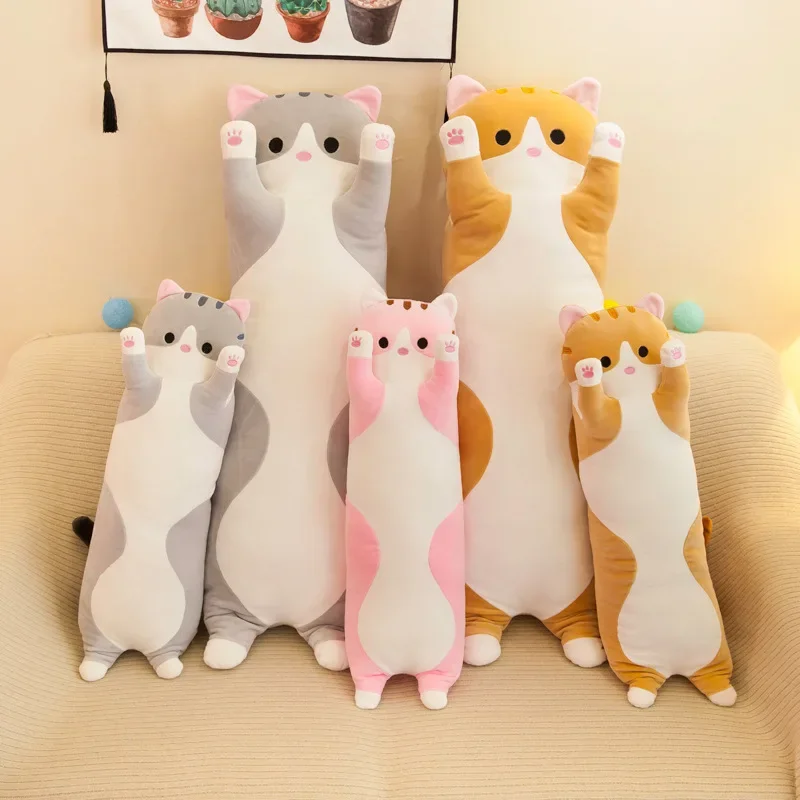 ตุ๊กตาแมวน่ารัก ขนาด 19.5 นิ้ว - Bolster Pillow Long บทวิจารณ์และราคา