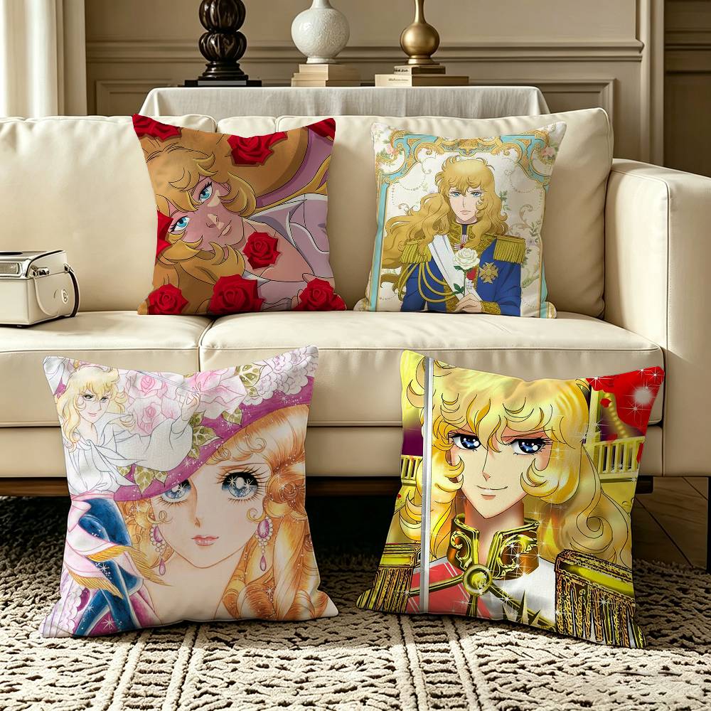 ปลอกหมอนพิมพ์ลายสองด้าน Rose o - Versailles Home Textiles บทวิจารณ์และราคา
