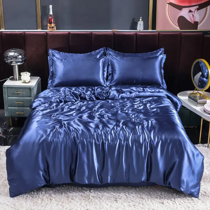 Nordic ซาตินผ้าไหมชุดเครื่องนอ - Silk Sheet Set บทวิจารณ์และราคา