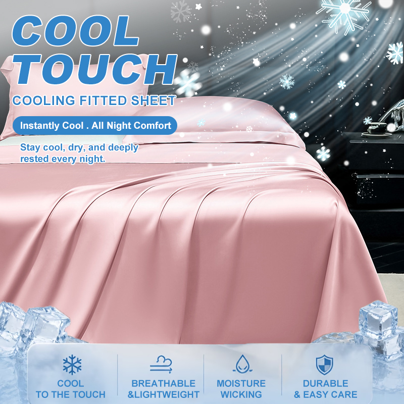 ผ้าปูที่นอนเย็นสบายสำหรับฤดูร้ - Silk Sheet Set บทวิจารณ์และราคา