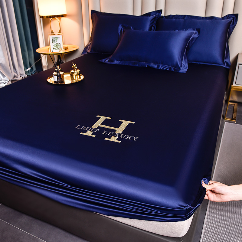 ผ้าปูเตียงผ้าไหมน้ำแข็งแบบหรูห - Silk Sheet Set บทวิจารณ์และราคา